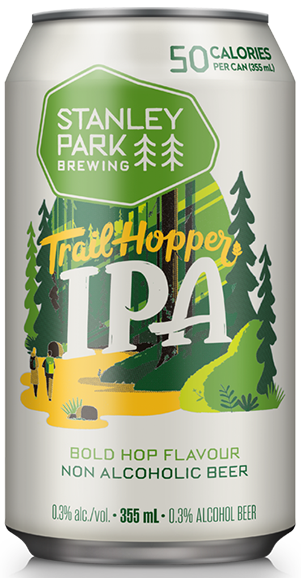 Trail Hopper IPA Non Alcoholic - Stanley Park Brewing