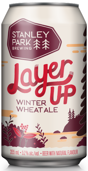 Layer Up Winter Wheat Ale - Stanley Park Brewing