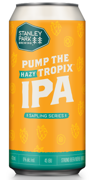Pump The Tropix Hazy IPA - Stanley Park Brewing