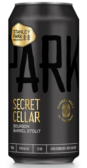 Secret Cellar Bourbon Barrell Stout - Stanley Park Brewing
