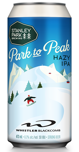 Park to Peak Hazy IPA - Stanley Park Brewing