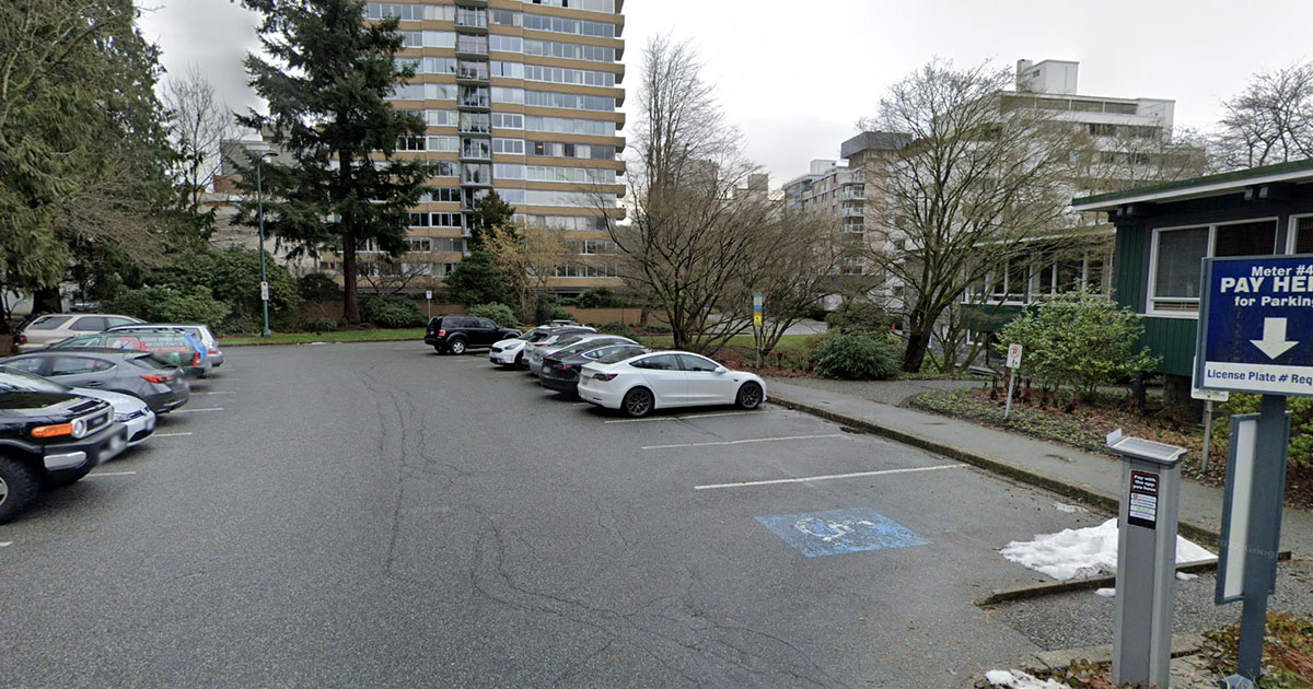 Vancouver Parks Board Office Parking Lot